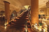Kempinski l'Ortolan stairway.