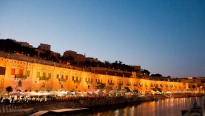 Valletta Waterfron at dusk