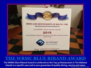 The Blue Riband Award.